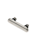 Replacement Hard Buttons (Power / Volume / Switch) Compatible with Apple iPhone XS / XS Max (Silver)