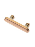 Replacement Hard Buttons (Power / Volume / Switch) Compatible with Apple iPhone XS / XS Max (Gold)