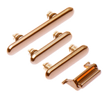 Replacement Hard Buttons (Power / Volume / Switch) Compatible with Apple iPhone XS / XS Max (Gold)