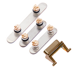 Replacement Hard Buttons (Power / Volume / Switch) Compatible with Apple iPhone XS / XS Max (Gold)