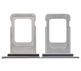 Replacement Single Sim Card Tray Compatible with Apple iPhone XS Max (Silver)