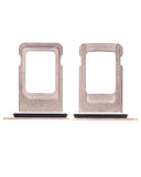 Replacement Single Sim Card Tray Compatible with Apple iPhone XS Max (Gold)