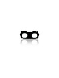 Replacement Loudspeaker / Mic Mesh Compatible with Apple iPhone XS Max (Black) (10 Pack)