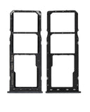 Replacement Dual Sim Card Tray Compatible with Samsung Galaxy A20 (A205 / 2019) / A30 (A305 / 2019) / A50 (A505 / 2019) (Black)