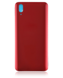Replacement Back cover Glass Compatible with Vivo Nex S (Used OEM Pull: Grade A) (Red)