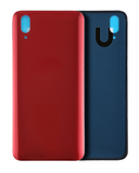 Replacement Back cover Glass Compatible with Vivo Nex S (Used OEM Pull: Grade A) (Red)
