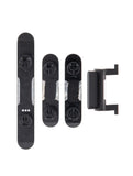 Replacement Hard Buttons (Power / Volume / Switch) Compatible with Apple iPhone XR (Black)
