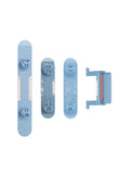 Replacement Hard Buttons (Power / Volume / Switch) Compatible with Apple iPhone XR (Blue)