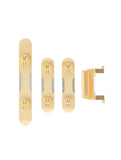 Replacement Hard Buttons (Power / Volume / Switch) Compatible with Apple iPhone XR (Yellow)