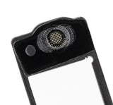 Replacement Flash Light / Power Flex Bracket With Microphone Mesh Compatible with Apple iPhone XR (Black) (10 Pack)
