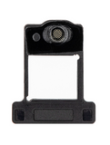 Replacement Flash Light / Power Flex Bracket With Microphone Mesh Compatible with Apple iPhone XR (Black) (10 Pack)