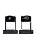 Replacement Flash Light / Power Flex Bracket With Microphone Mesh Compatible with Apple iPhone XR (Black) (10 Pack)