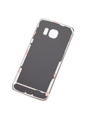 Replacement Back Cover Glass Compatible with Samsung Galaxy S6 Edge (No Logo) (Aftermarket Plus) (Gold)