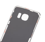 Replacement Back Cover Glass Compatible with Samsung Galaxy S6 Edge (No Logo) (Aftermarket Plus) (Gold)