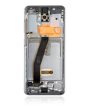 Replacement OLED Assembly With Frame Compatible with Samsung Galaxy S20 5G (Non-Verizon 5G UW Frame) (Refurbished) (Cosmic Gray)