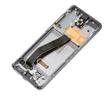 Replacement OLED Assembly With Frame Compatible with Samsung Galaxy S20 5G (Non-Verizon 5G UW Frame) (Refurbished) (Cosmic Gray)