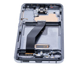 Replacement OLED Assembly With Frame Compatible with Samsung Galaxy S20 5G (Verizon 5G UW Frame Only) (Refurbished) (Cosmic Gray)