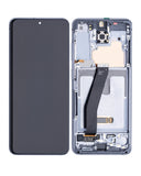 Replacement OLED Assembly With Frame Compatible with Samsung Galaxy S20 5G (Verizon 5G UW Frame Only) (Refurbished) (Cosmic Gray)