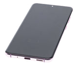 Replacement OLED Assembly With Frame Compatible with Samsung Galaxy S20 5G (Verizon 5G UW Frame Only) (Refurbished) (Cloud Pink)