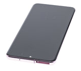 Replacement OLED Assembly With Frame Compatible with Samsung Galaxy S20 5G (Verizon 5G UW Frame Only) (Refurbished) (Cloud Pink)