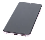 Replacement OLED Assembly With Frame Compatible with Samsung Galaxy S20 5G (Verizon 5G UW Frame Only) (Service Pack) (Cloud Pink)