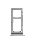 Replacement Dual Sim Card Tray Compatible with Samsung Galaxy S20 5G (Cosmic Silver)