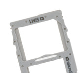 Replacement Dual Sim Card Tray Compatible with Samsung Galaxy S20 5G (Cosmic Silver)
