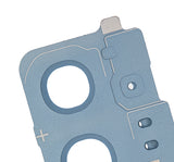Replacement Back Camera Lens With Cover Bezel Ring Compatible with Samsung Galaxy S20 / S20 5G (Cloud Blue)