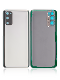 Replacement Back Cover Glass With Camera Lens Compatible with Samsung Galaxy S20 5G (No Logo) (Aftermarket Plus) (Cosmic Gray)