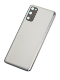 Replacement Back Cover Glass With Camera Lens Compatible with Samsung Galaxy S20 5G (No Logo) (Aftermarket Plus) (Cosmic Gray)