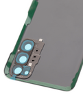 Replacement Back Cover Glass With Camera Lens Compatible with Samsung Galaxy S20 5G (No Logo) (Aftermarket Plus) (Cosmic Gray)