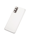 Replacement Back Cover Glass With Camera Lens Compatible with Samsung Galaxy S20 5G (No Logo) (Aftermarket Plus) (Cloud White)