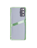 Replacement Back Cover Glass With Camera Lens Compatible with Samsung Galaxy S20 5G (No Logo) (Aftermarket Plus) (Cosmic Black)