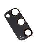 Replacement Back Camera Lens With Cover Bezel Ring Compatible with Samsung Galaxy S20 / S20 5G (Cosmic Black)