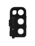 Replacement Back Camera Lens With Cover Bezel Ring Compatible with Samsung Galaxy S20 / S20 5G (Cosmic Black)