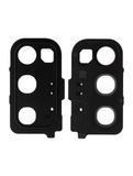 Replacement Back Camera Lens With Cover Bezel Ring Compatible with Samsung Galaxy S20 / S20 5G (Cosmic Black)