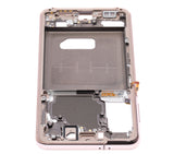 Replacement Mid-Frame Housing Compatible with Samsung Galaxy S21 5G (Phantom Pink)