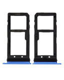 Replacement Sim Card Tray Compatible with HTC U11 Plus (Blue)