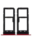 Replacement Sim Card Tray Compatible with HTC U11 Plus (Red)