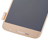 Replacement OLED Assembly Without Frame Compatible with Samsung Galaxy S6 (Refurbished) (Gold Titanium)