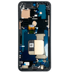 Replacement OLED Assembly With Frame Compatible with LG V60 ThinQ 5G (Non-Verizon 5G UW Frame) (Refurbished) (Black)
