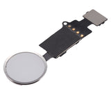 Replacement Home Button Solution Compatible with Apple iPhone 7 / 7 Plus / 8 / 8 Plus / SE (2020) / SE (2022) (Silver) (Version 8.1 / JCID / Individually Tested For Functionality)