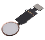 Replacement Home Button Solution Compatible with Apple iPhone 7 / 7 Plus / 8 / 8 Plus / SE (2020) / SE (2022) (Version 8.1 / JCID / Individually Tested For Functionality) (Rose Gold)