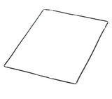 Replacement Frame With Adhesive Compatible with Apple iPad 2 (Black)