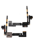 Replacement Headphone Jack And Sim Card Holder Flex Cable Compatible with Apple iPad 2 (3G)