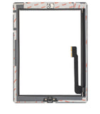 Replacement Digitizer Compatible with Apple iPad 3 / iPad 4 (Home Button Pre-Installed For iPad 3) (Aftermarket Plus) (White)