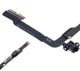 Replacement Headphone Jack And PCB Board With Flex Cable Compatible with Apple iPad 3 / iPad 4 (4G Model)