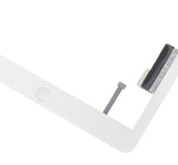 Replacement Digitizer Compatible with Apple iPad Air 1 / iPad 5 (2017) (Home Button Pre-Installed For iPad Air 1) (Aftermarket Plus) (White)