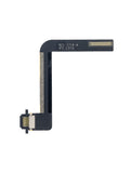 Replacement Charging Port Flex Cable Compatible with Apple iPad Air 1 / iPad 5 (2017) / iPad 6 (2018) (Soldering Required) (Premium) (Black)
