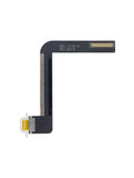 Replacement Charging Port Flex Cable Compatible with Apple iPad Air 1 / iPad 5 (2017) / iPad 6 (2018) (Soldering Required) (Premium) (White)